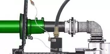 Équipement d'essai de fuite de tuyau de carburant, double ligne détecteur d'huile de mur de fuite